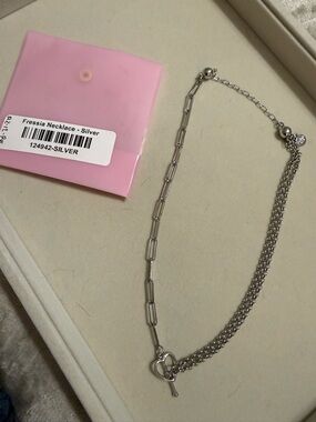 By Alexa Rae - Fressia Necklace - Silver